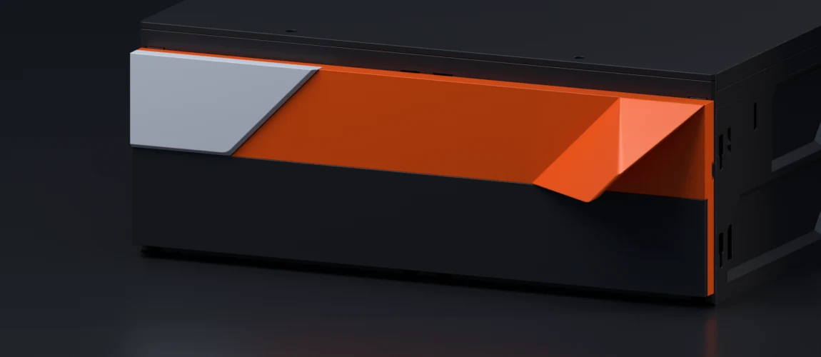 EdgeLabel Faceplates fitted to a build