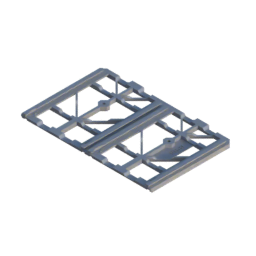 Render of MODULITH 115 Foot Rail Upper - 2W