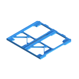 Render of MODULITH 165 Foot Rail Lower - 2W