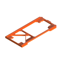 Render of MODULITH 185 Foot Rail Lower - 1W