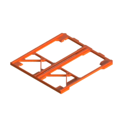 Render of MODULITH 185 Foot Rail Lower - 2W