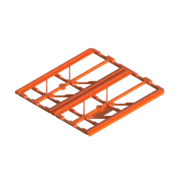 Render of MODULITH 185 Foot Rail Upper - 2W