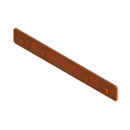 Render of MODULITH Decor Faceplate Back Cover - 2W-0.5H