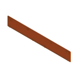 Render of MODULITH Decor Faceplate Back Cover - 4W-1H