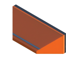 Render of MODULITH Classic Decor Faceplate - 1W-0.5H