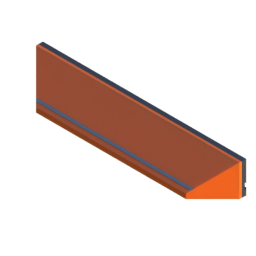 Render of MODULITH Classic Decor Faceplate - 2W-0.5H