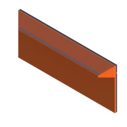 Render of MODULITH Classic Decor Faceplate - 3W-2H