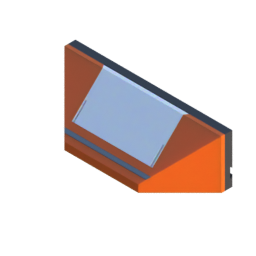 Render of MODULITH Classic Pro Decor Faceplate - 1W-0.5H