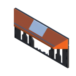 Render of MODULITH Classic Pro Decor Faceplate - 2W-1.5H
