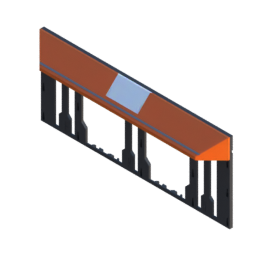 Render of MODULITH Classic Pro Decor Faceplate - 3W-2H