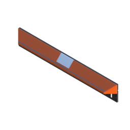 Render of MODULITH Classic Pro Decor Faceplate - 4W-1H